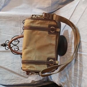Cotton Chino Messenger Bag